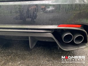 Alfa Romeo Giulia Rear Diffuser - Carbon Fiber - Quadrifoglio Model